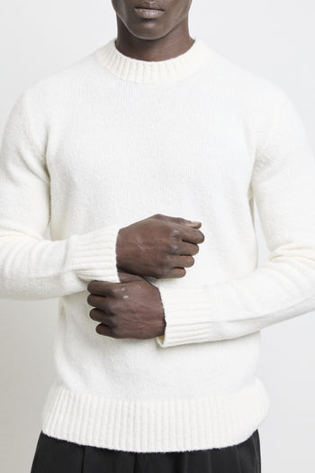 2229 Maglione panna bouclé - 4