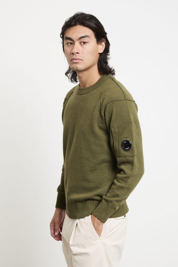 2066 Maglia verde lana - 7