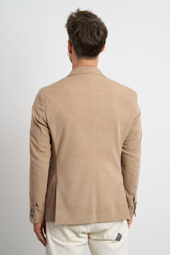 2492 Giacca beige doppiopetto - 7