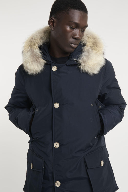 9440 Arctic Anorak in Ramar Cloth con pelliccia removibile