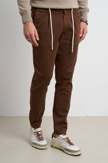 2454 Pantalone tabacco coulisse - 5