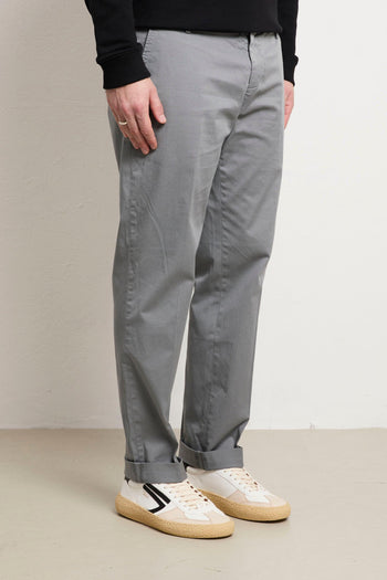3002 Pantalone grigio Gaubert Relax - 4