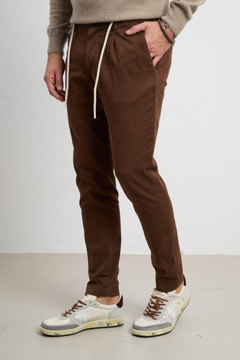 2454 Pantalone tabacco coulisse - 6