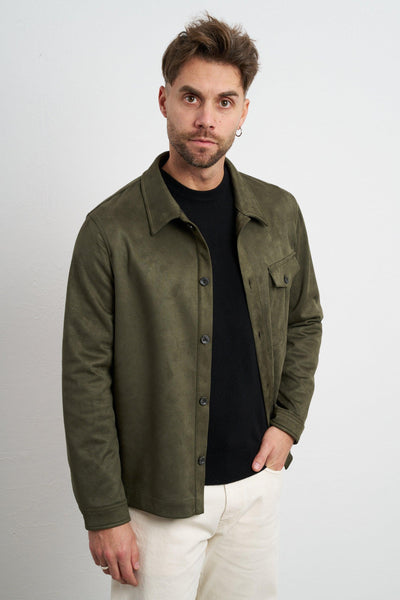 2527 Overshirt verde