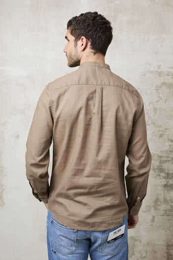 1723 Camicia Serafino marrone - 5