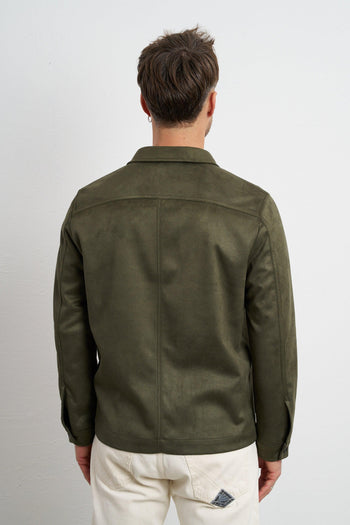 2527 Overshirt verde - 6