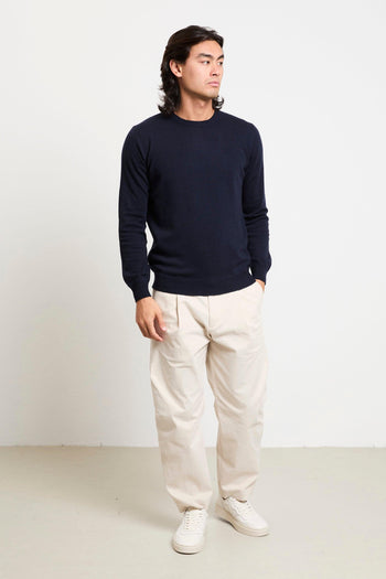 2201 Maglia blu cashmere - 3