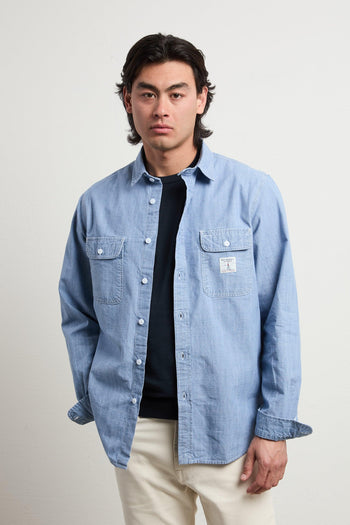 3502 Camicia jeans chiara - 2
