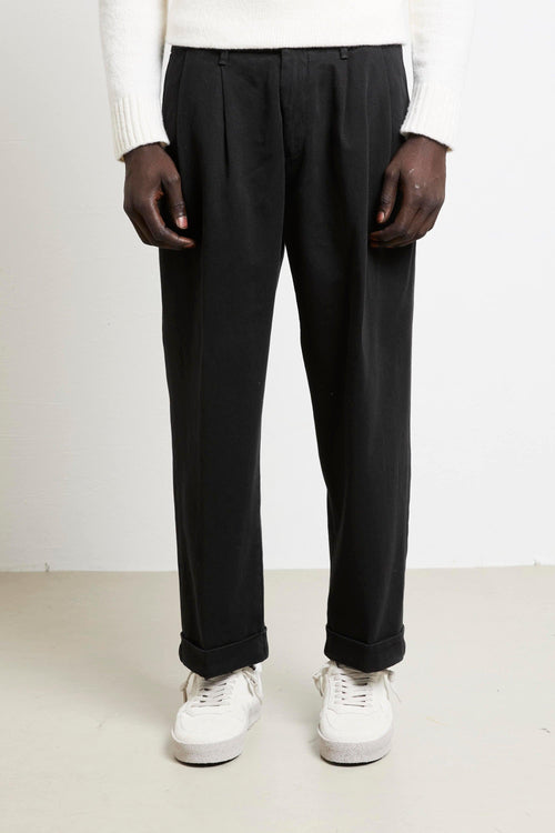 2310 Pantalone Wide nero