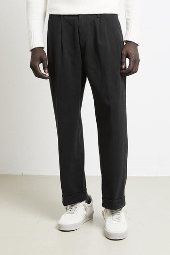 2310 Pantalone Wide nero - 2