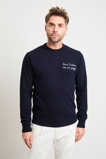 2708 Maglia blu Amo Cortina - 4