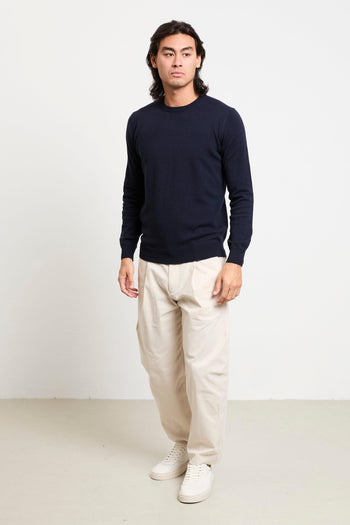 2201 Maglia blu cashmere - 4