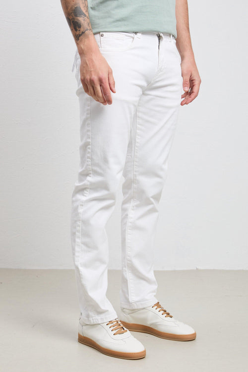 3186 Jeans bianco