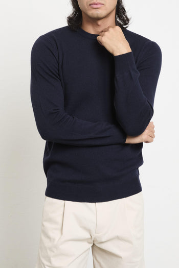 2201 Maglia blu cashmere - 5