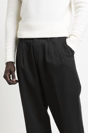 2310 Pantalone Wide nero - 4