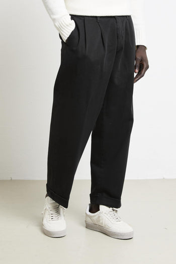 2310 Pantalone Wide nero - 5