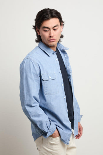 3502 Camicia jeans chiara - 6