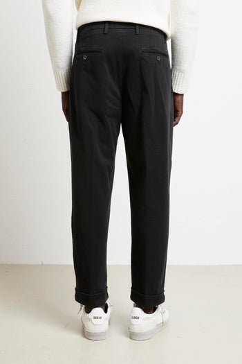 2310 Pantalone Wide nero - 6