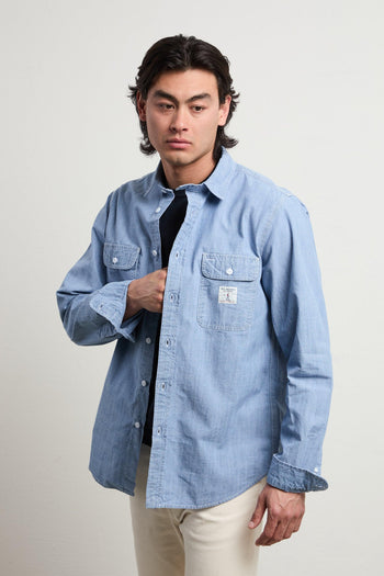 3502 Camicia jeans chiara - 7