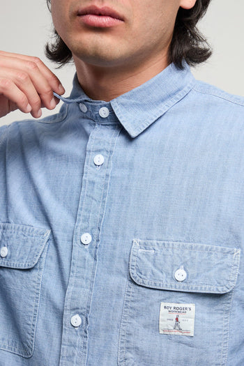 3502 Camicia jeans chiara - 5