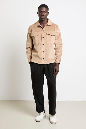 2834 Overshirt beige - 2