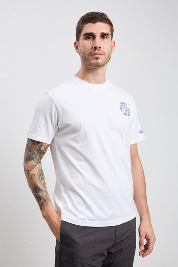 3518 T-shirt "Padel club" bianca - 2