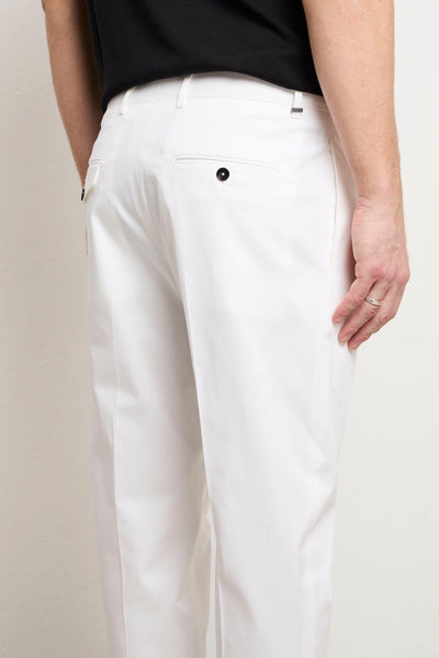 3095 Pantalone Andy bianco