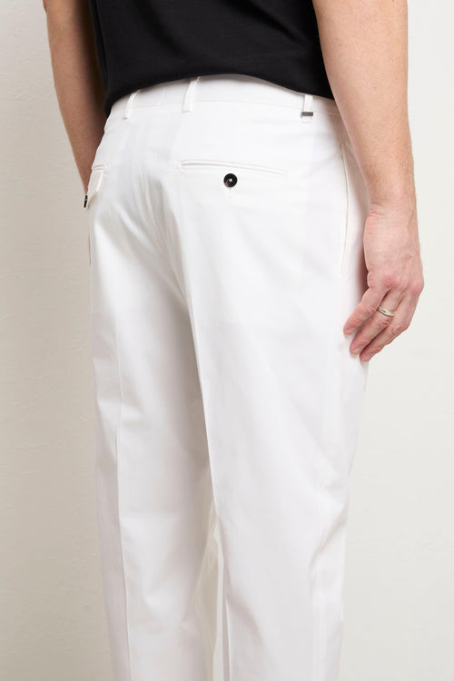 3095 Pantalone Andy bianco