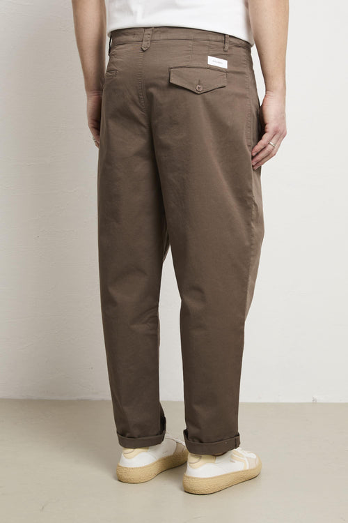 3409 Pantalone Corallo marrone