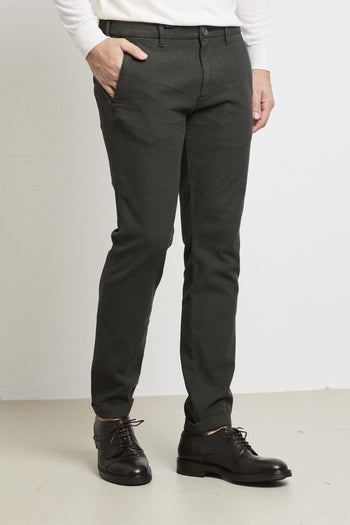 2092 Pantalone verde microfantasia - 3