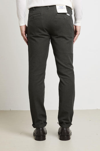 2092 Pantalone verde microfantasia - 5