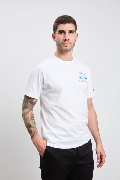3519 T-shirt "Italians do it better" bianca