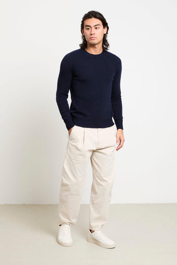 2291 Maglia blu cashmere - 8