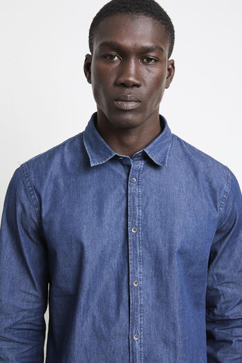 2831 Camicia denim blu - 4