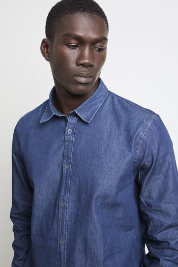 2831 Camicia denim blu - 6