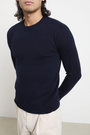 2291 Maglia blu cashmere - 4