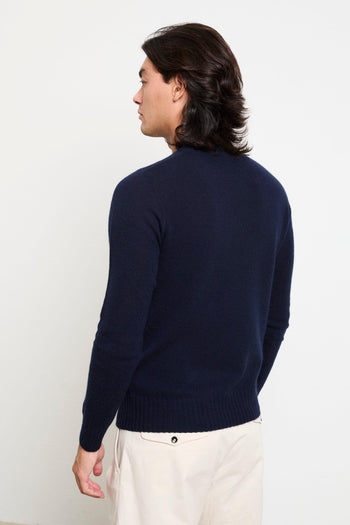 2291 Maglia blu cashmere - 7