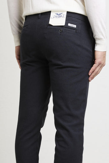 2090 Pantalone blu Mark microfantasia - 5