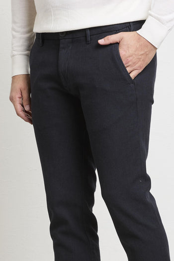 2090 Pantalone blu Mark microfantasia - 6