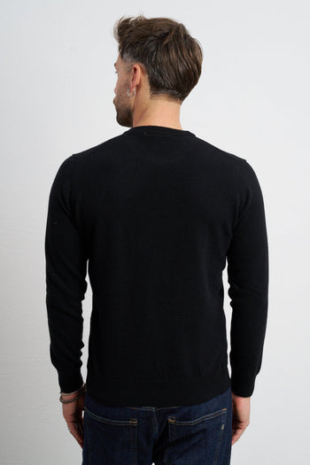 2486 Maglia nera cashmere - 5