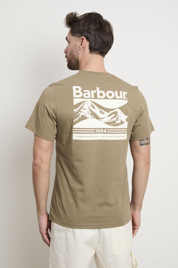 3088 T-shirt verde con stampa - 2