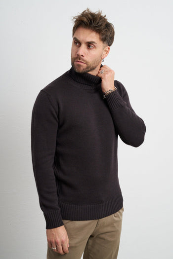 2228 Dolcevita marrone con righe - 3