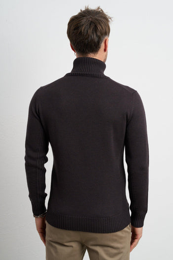 2228 Dolcevita marrone con righe - 4