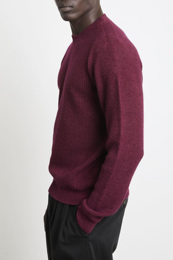 2554 Maglione burgundy costa inglese - 5