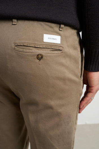 2455 Pantalone sabbia coulisse - 3