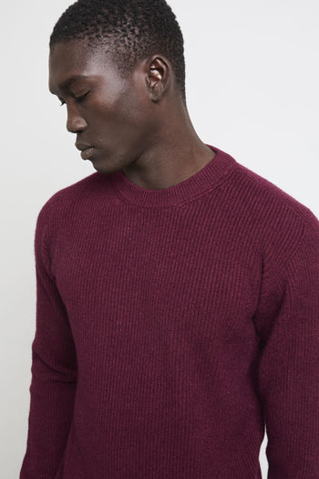 2554 Maglione burgundy costa inglese - 4