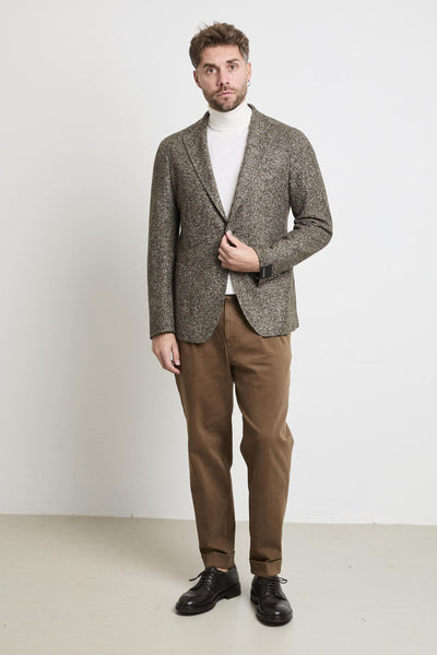 2656 Giacca bouclè verde