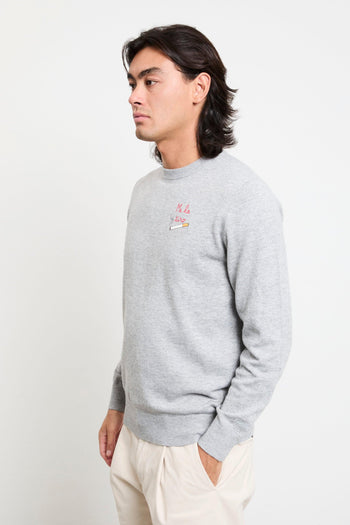 2706 Maglia grigia "Me la tiro" - 6