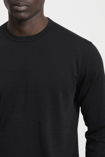 3455 Maglia manica lunga nera - 2