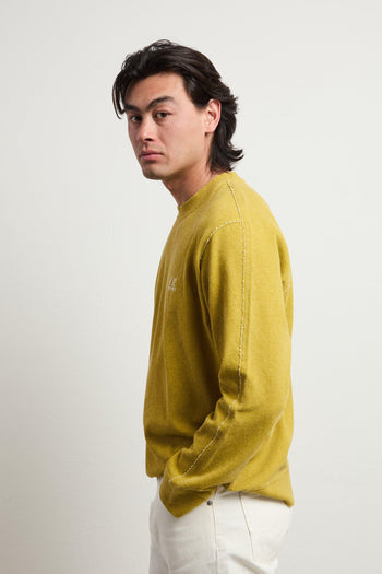 3122 Sweat-shirt manica lunga verde acido - 3